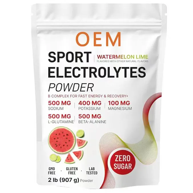 Electrolyte Energy Powder 2g Zero-Sugar Muscle Support