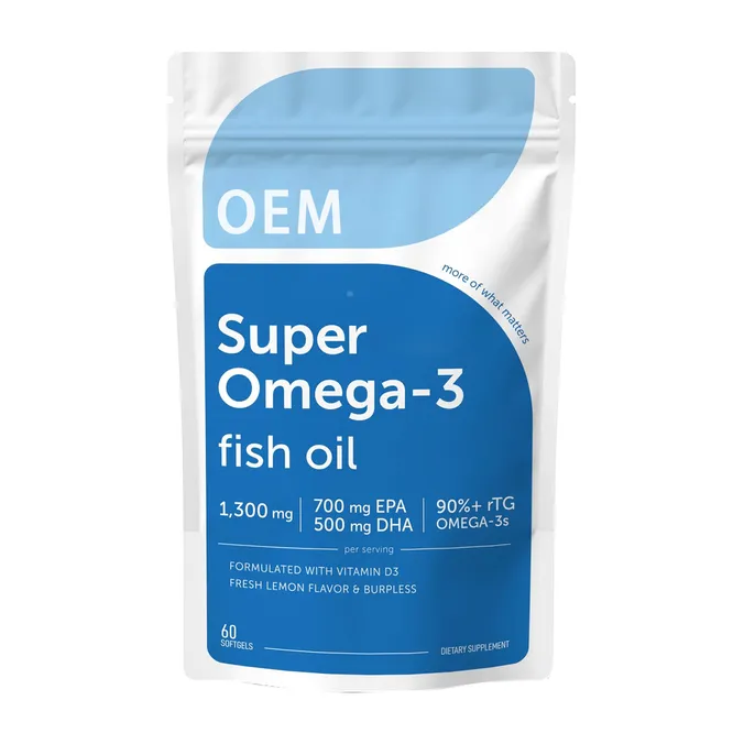 Omega-3 Fish Oil Vegan 60ct 700/500mg EPA/DHA