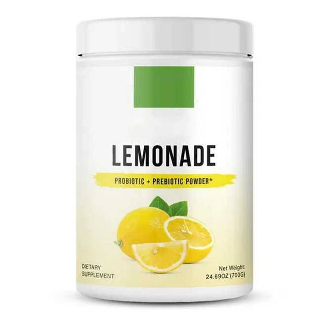 All-Natural Probiotic Prebiotic Ice Lemonade Powder 20B CFU