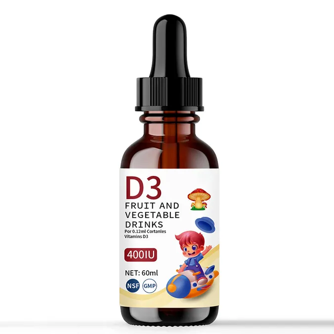 Vitamin D3 K2 MCT Oil Eggplant 60ml GMP Bone Support