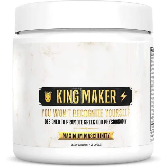 LED. OEM/ODM KingMaker 120ct 13-in-1 Men Muscle Black Maca Energy